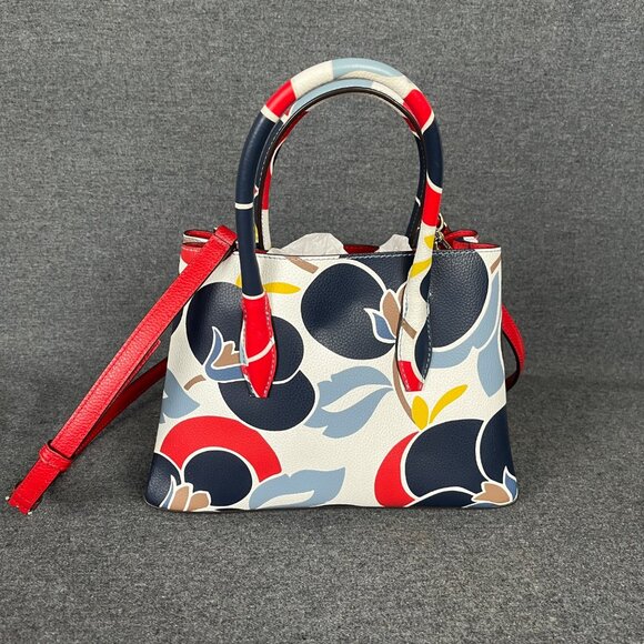 Kate Spade New York Eva Breezy Floral Small Satchel Floral Shoulder Strap - Picture 4 of 11